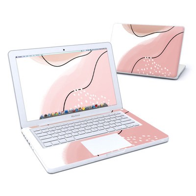 MacBook 13in Skin - Abstract Pink and Brown