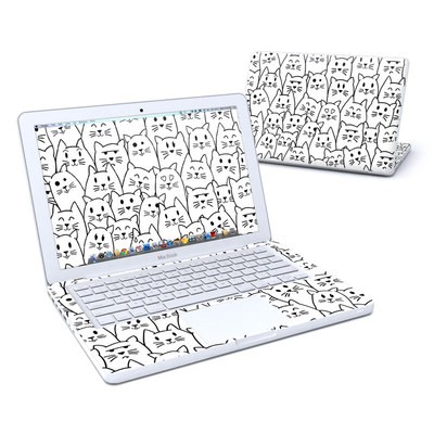 MacBook 13in Skin - Moody Cats