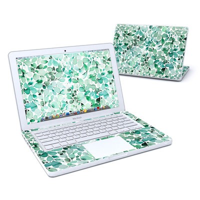 MacBook 13in Skin - Watercolor Eucalyptus Leaves