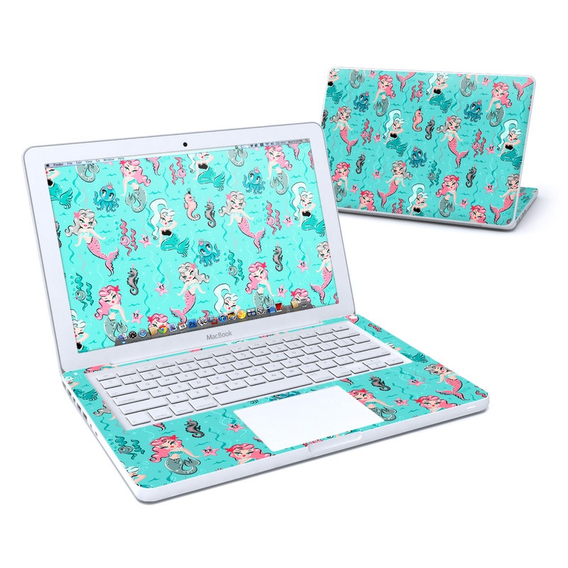 MacBook 13in Skin - Babydoll Mermaids (Image 1)