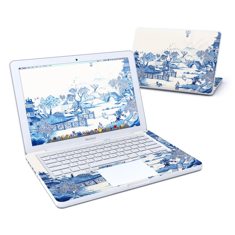 MacBook 13in Skin - Blue Willow (Image 1)