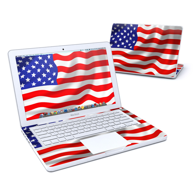 MacBook 13in Skin - USA Flag (Image 1)