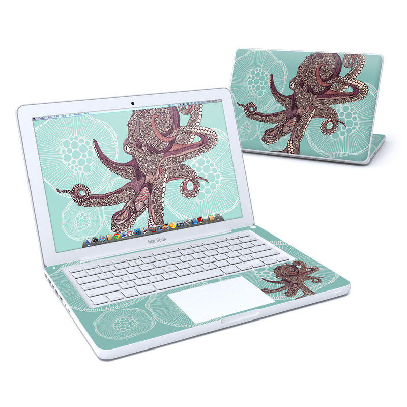MacBook 13in Skin - Octopus Bloom (Image 1)