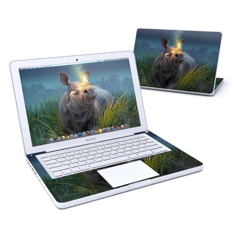 MacBook 13in Skin - Rhinoceros Unicornis (Image 1)