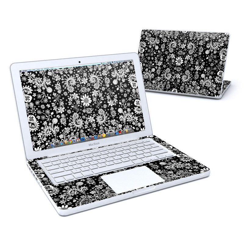 MacBook 13in Skin - Shaded Daisy (Image 1)