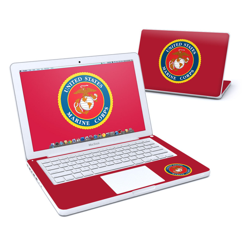 MacBook 13in Skin - USMC Red (Image 1)