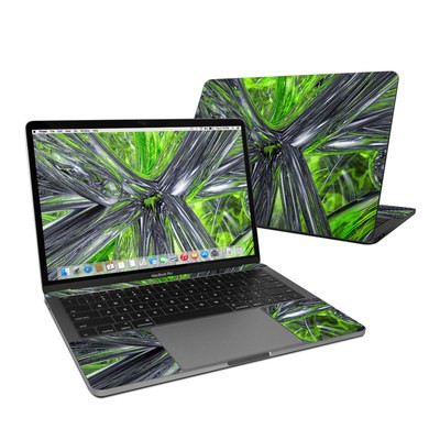 MacBook Pro 13in (2016) Skin - Emerald Abstract