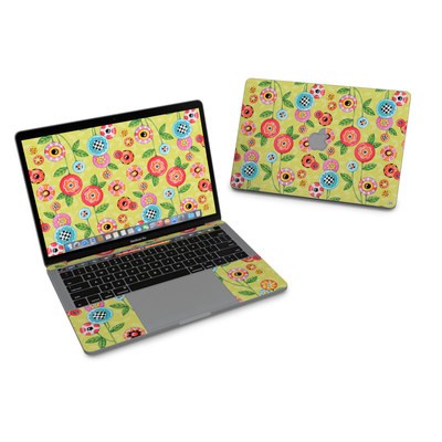 MacBook Pro 13in (2016) Skin - Button Flowers
