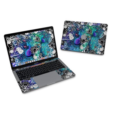 MacBook Pro 13in (2016) Skin - Peacock Garden