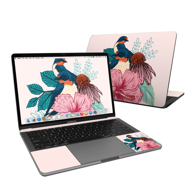 MacBook Pro 13in (2016) Skin - Barn Swallows (Image 1)