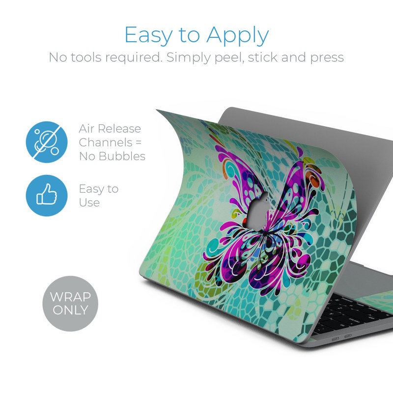 MacBook Pro 13in (2016) Skin - Butterfly Glass (Image 3)