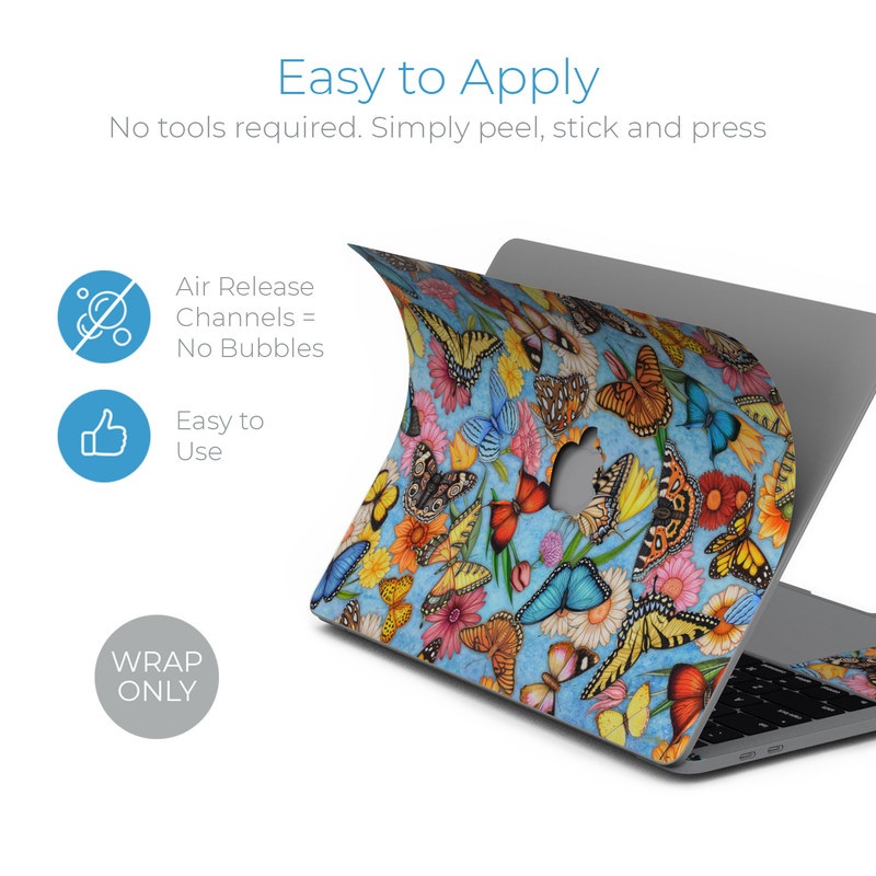 MacBook Pro 13in (2016) Skin - Butterfly Land (Image 3)