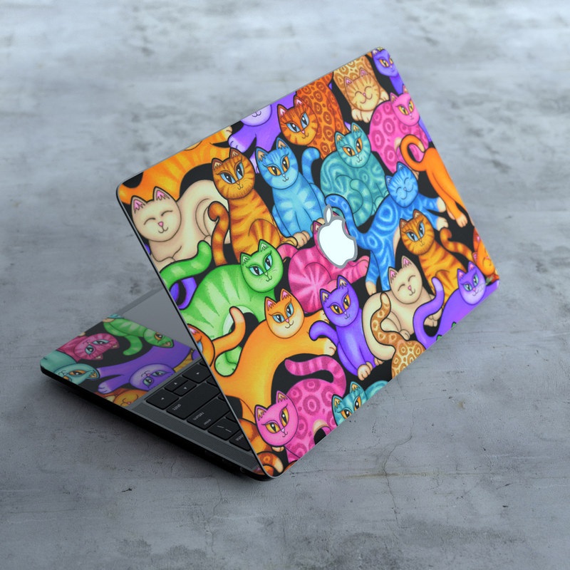 MacBook Pro 13in (2016) Skin - Colorful Kittens (Image 5)