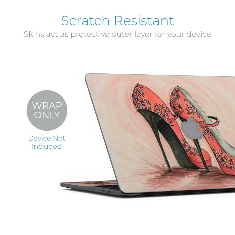 MacBook Pro 13in (2016) Skin - Coral Shoes (Image 2)