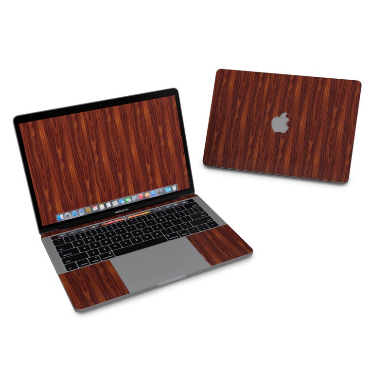 MacBook Pro 13in (2016) Skin - Dark Rosewood (Image 1)