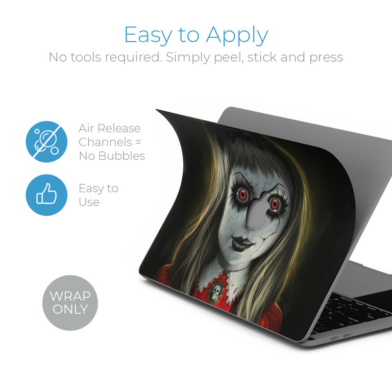 MacBook Pro 13in (2016) Skin - Haunted Doll (Image 3)