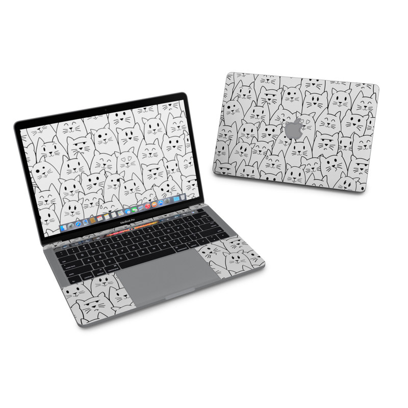 MacBook Pro 13in (2016) Skin - Moody Cats (Image 1)