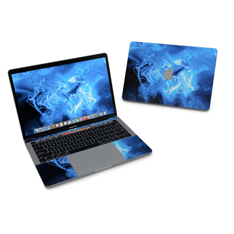 MacBook Pro 13in (2016) Skin - Blue Quantum Waves (Image 1)