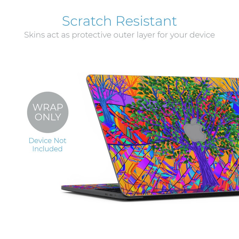MacBook Pro 13in (2016) Skin - Stained Glass Tree (Image 2)