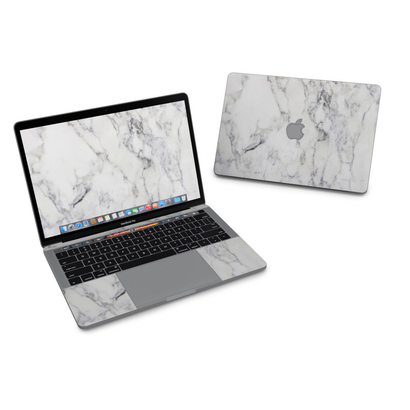 MacBook Pro 13in (2016) Skin - White Marble (Image 1)