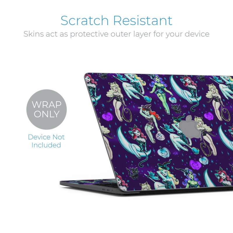 MacBook Pro 13in (2016) Skin - Witches and Black Cats (Image 2)
