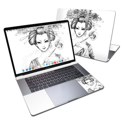 MacBook Pro 15in (2016) Skin - Geisha Sketch
