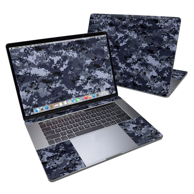 MacBook Pro 15in (2016) Skin - Digital Navy Camo (Image 1)
