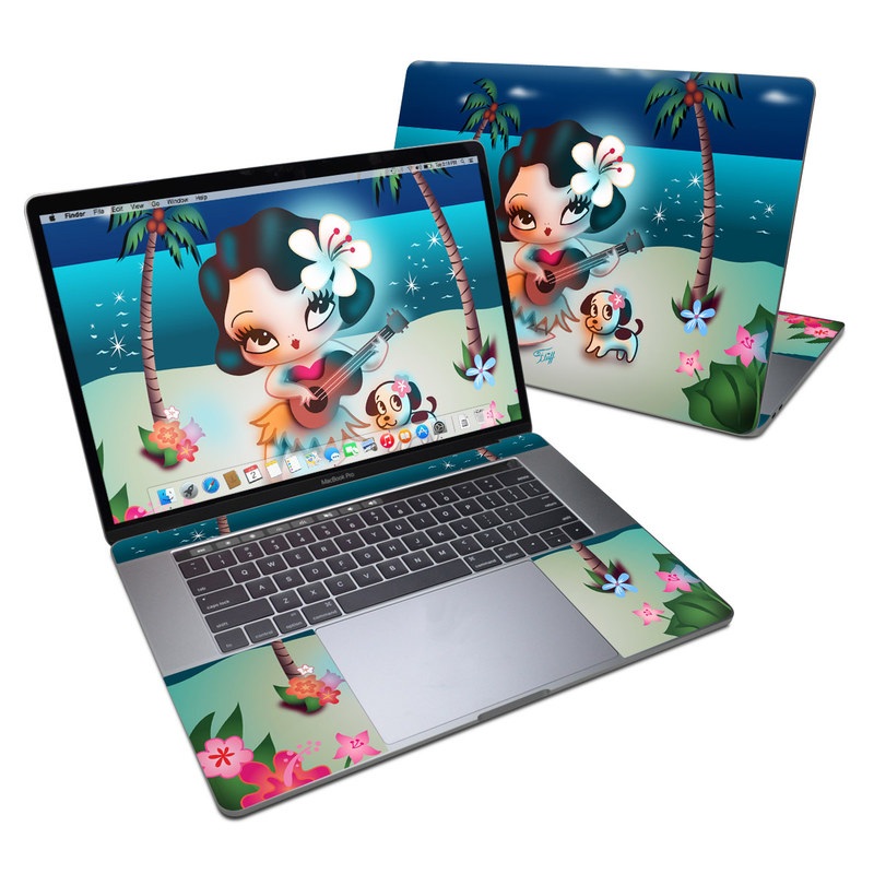 MacBook Pro 15in (2016) Skin - Hula Night (Image 1)