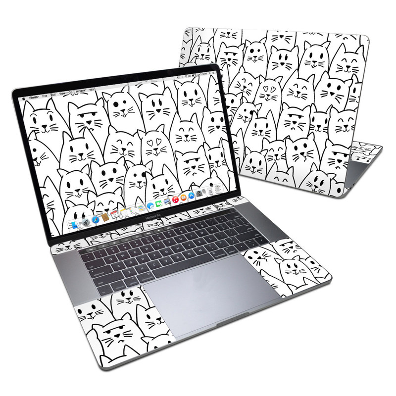 MacBook Pro 15in (2016) Skin - Moody Cats (Image 1)