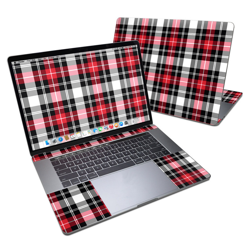 MacBook Pro 15in (2016) Skin - Red Plaid (Image 1)