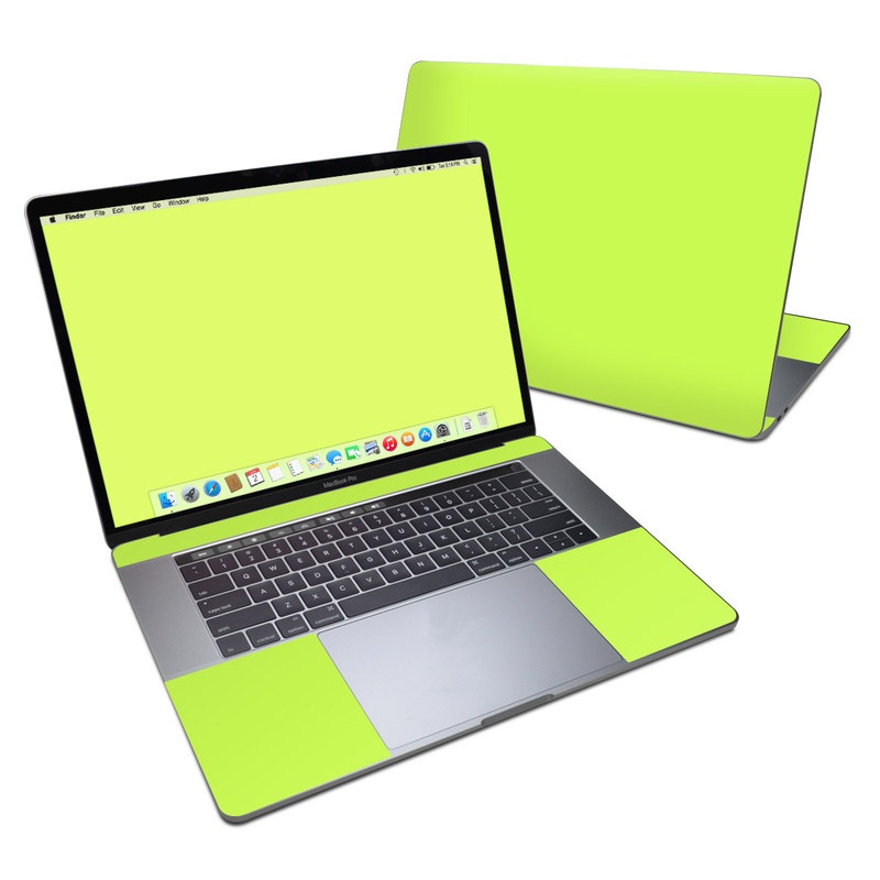 MacBook Pro 15in (2016) Skin - Solid State Lime (Image 1)