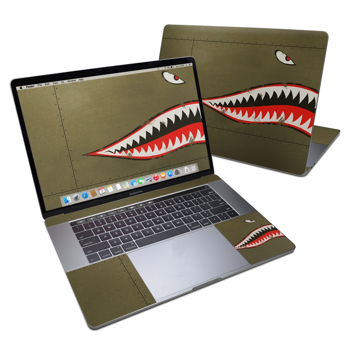 MacBook Pro 15in (2016) Skin - USAF Shark (Image 1)