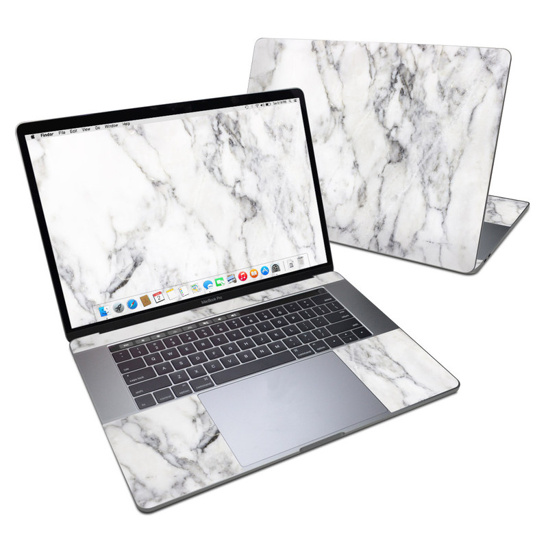 MacBook Pro 15in (2016) Skin - White Marble (Image 1)