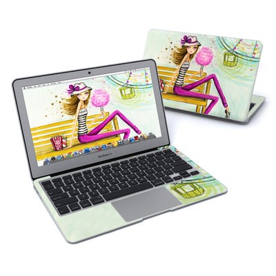 MacBook Air 11in Skin - Carnival Cotton Candy