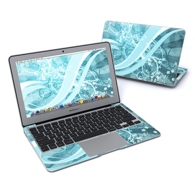 MacBook Air 11in Skin - Flores Agua