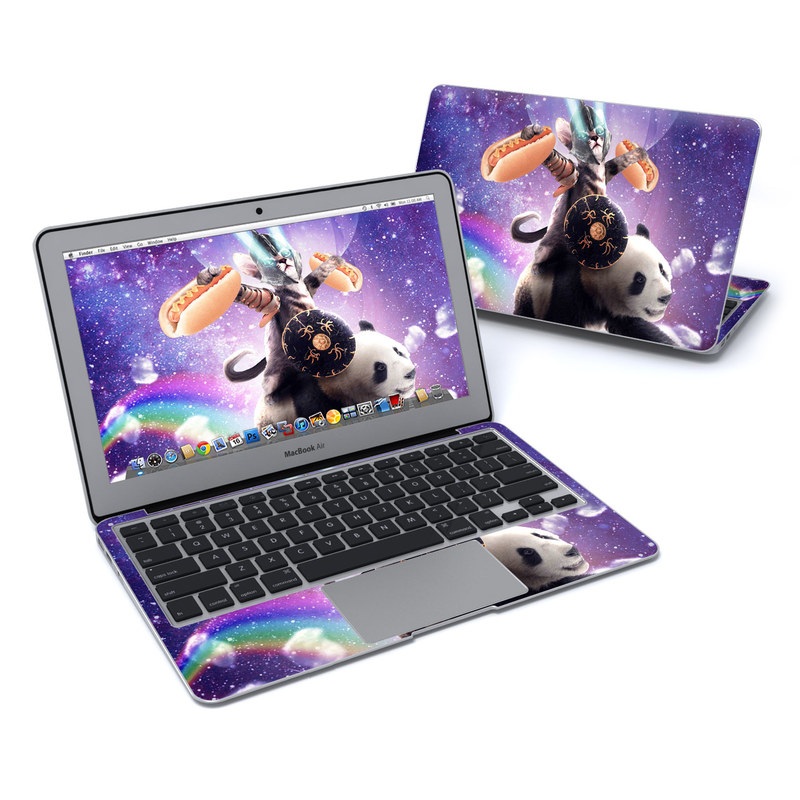 MacBook Air 11in Skin - Cat Commander (Image 1)