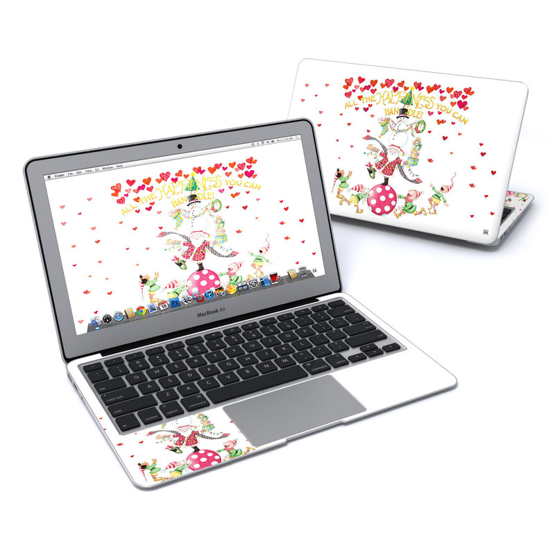 MacBook Air 11in Skin - Christmas Circus (Image 1)