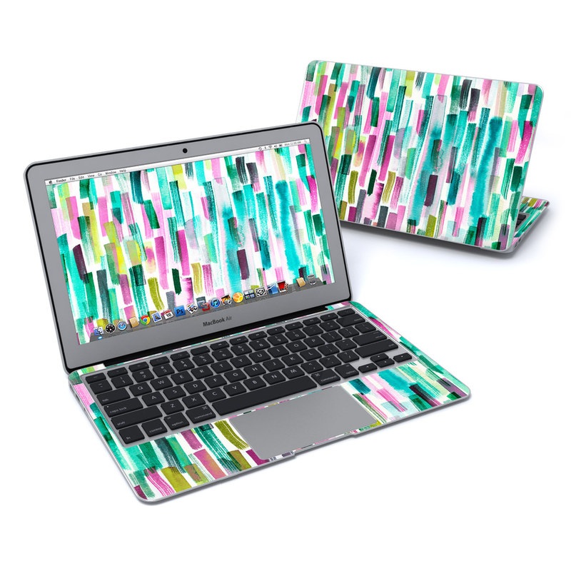 MacBook Air 11in Skin - Colorful Brushstrokes (Image 1)