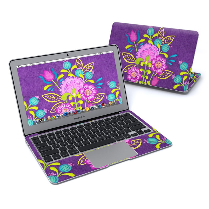 MacBook Air 11in Skin - Floral Bouquet (Image 1)