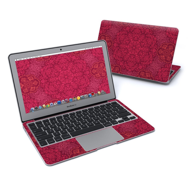 MacBook Air 11in Skin - Floral Vortex (Image 1)
