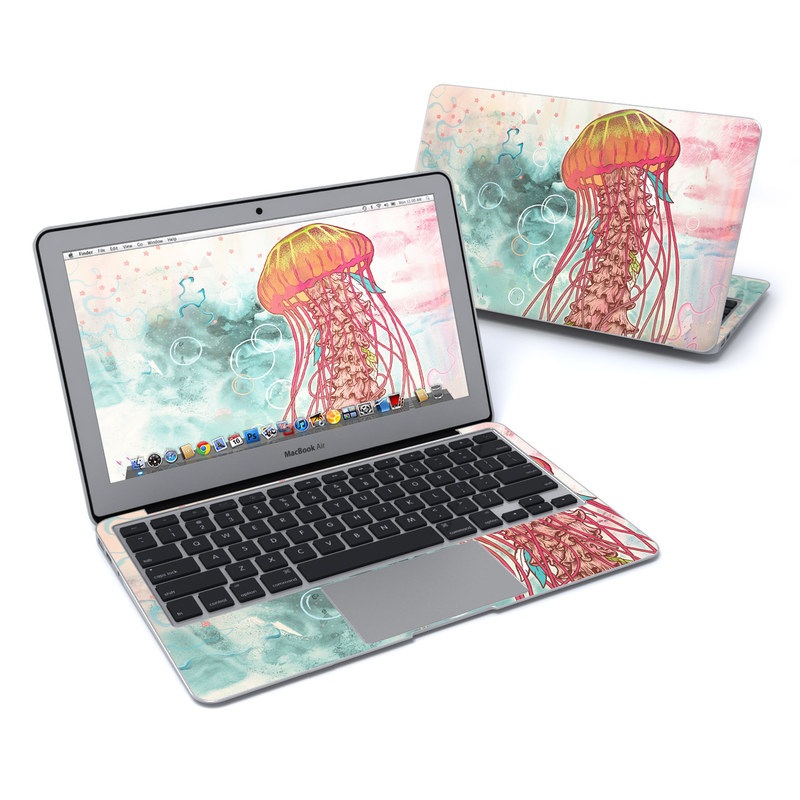 MacBook Air 11in Skin - Jellyfish (Image 1)