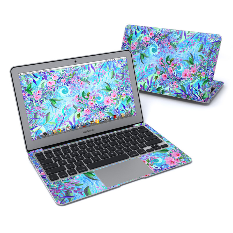 MacBook Air 11in Skin - Lavender Flowers (Image 1)