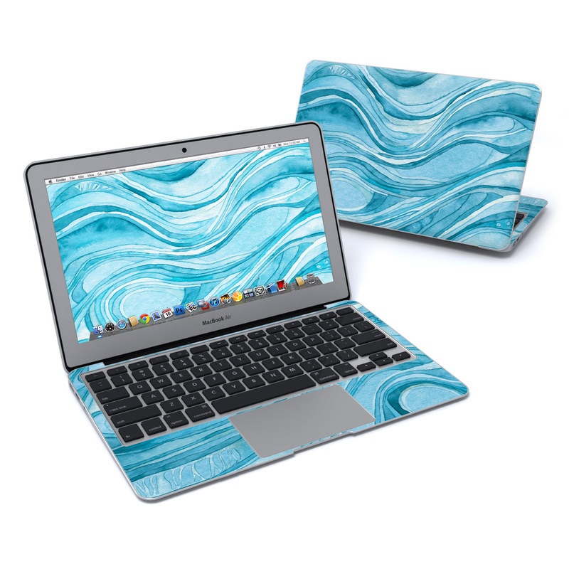 MacBook Air 11in Skin - Ocean Blue (Image 1)