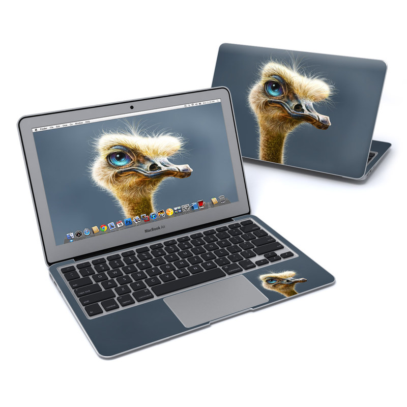 MacBook Air 11in Skin - Ostrich Totem (Image 1)