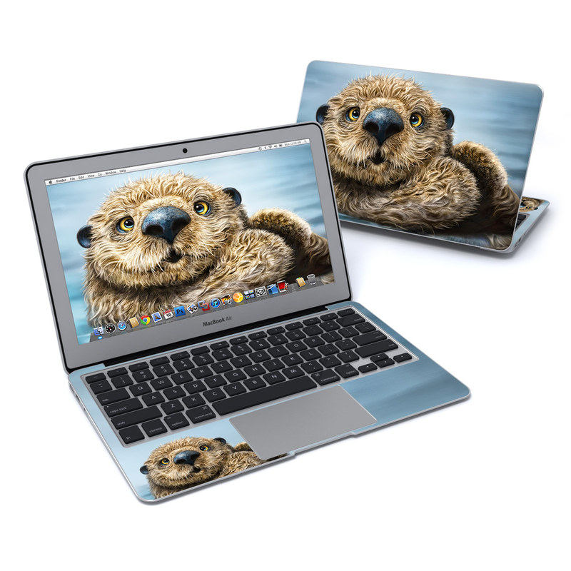 MacBook Air 11in Skin - Otter Totem (Image 1)