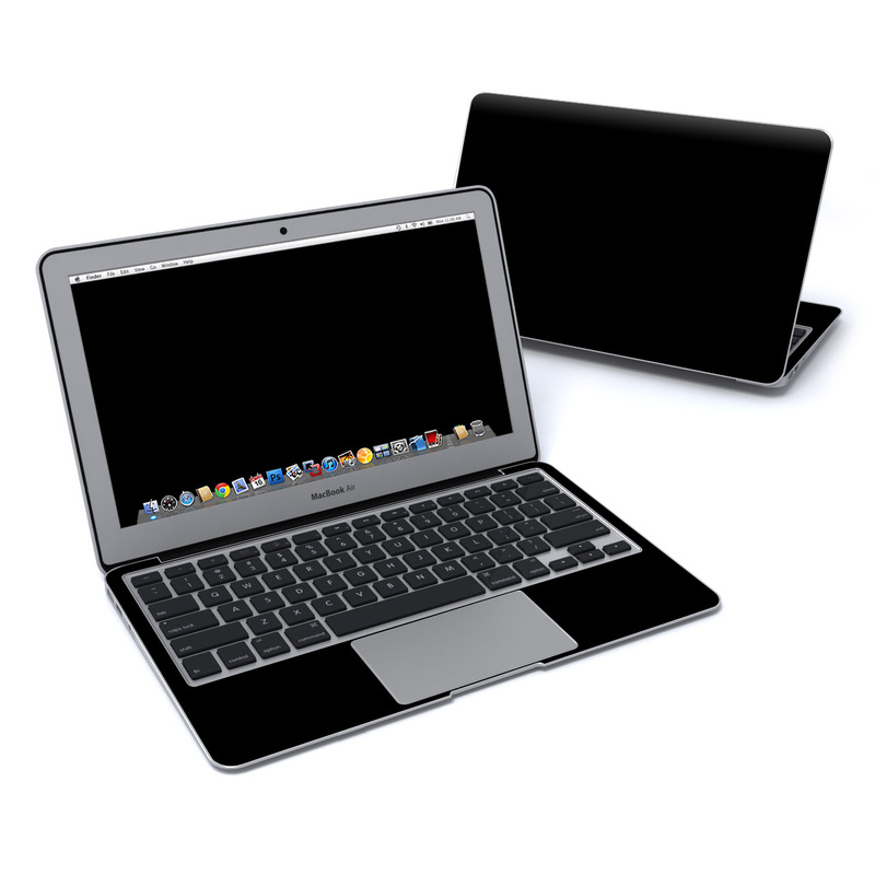 MacBook Air 11in Skin - Solid State Black (Image 1)