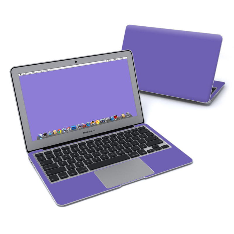 MacBook Air 11in Skin - Solid State Purple (Image 1)