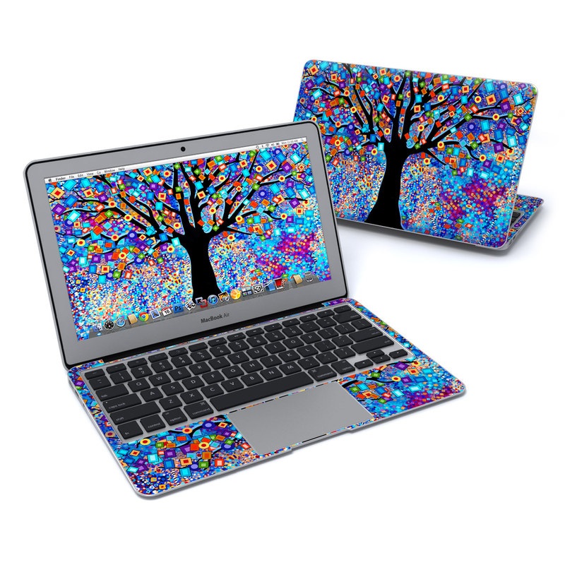 MacBook Air 11in Skin - Tree Carnival (Image 1)