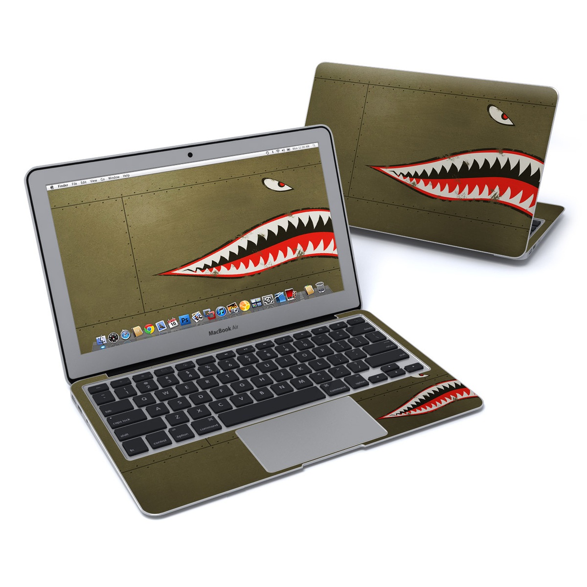 MacBook Air 11in Skin - USAF Shark (Image 1)