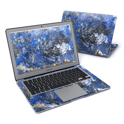 MacBook Air 13in Skin - Gilded Ocean Marble